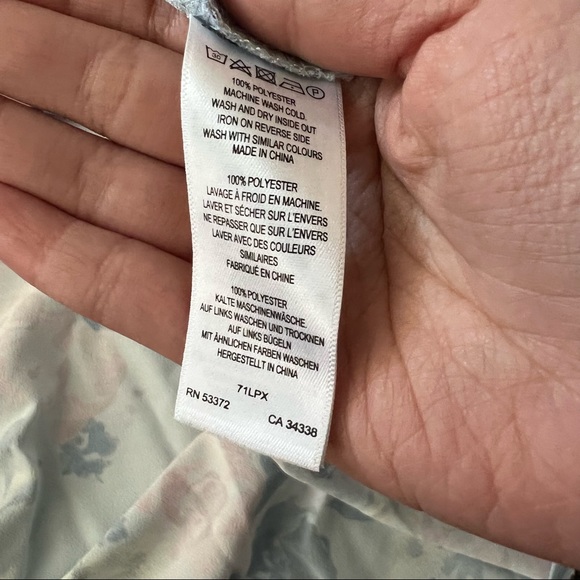 French Connection cerisier floral tied midi dress cottage core - Picture 7 of 7